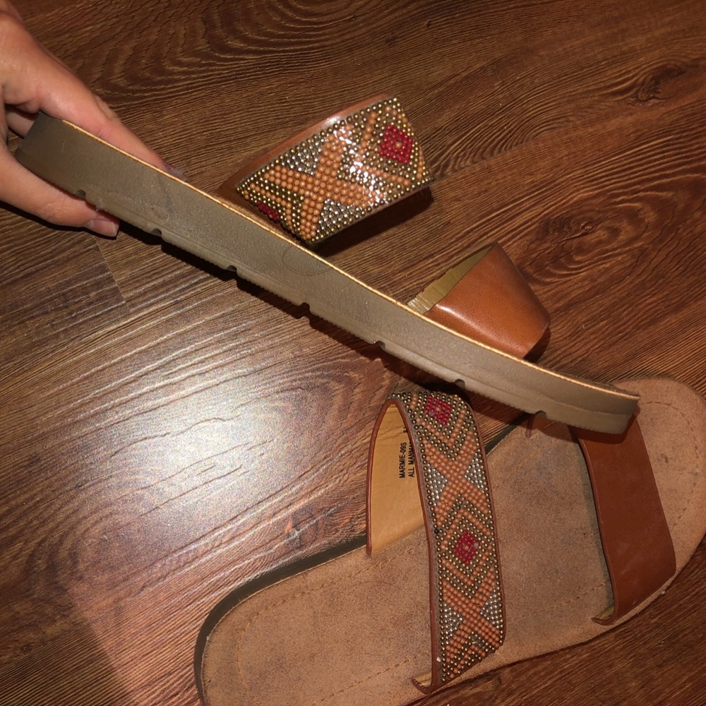 *Beaded Sandals